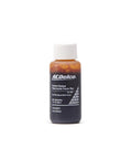 Front view of ACDelco 1 oz engine coolant tracer dye bottle with white cap.