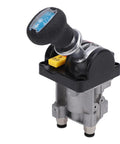 Proportional Control Valve With PTO Switch For Dump Trucks, aluminum plastic, 4 positions, cab-mounted hydraulic system component