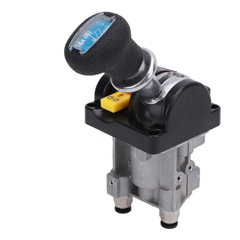 Proportional Control Valve With PTO Switch For Dump Trucks, aluminum plastic, 4 positions, cab-mounted hydraulic system component