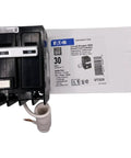 GFCI Two Pole Circuit Breaker, 30 Amp, 120 240 Volt, Common Trip, Self Test, 10 KAIC, 14 4 AWG, Fits 1 Inch Spaces, product with packaging