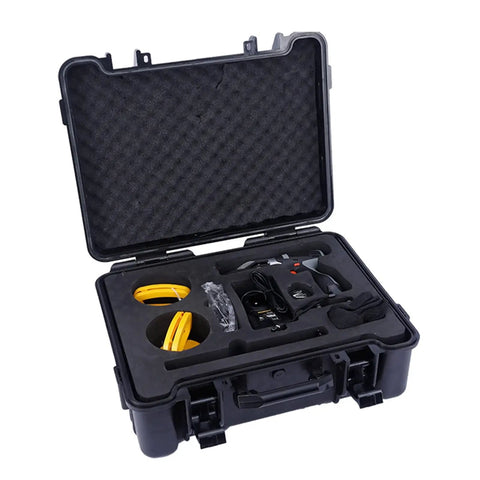 Open case of Grab And Go Car Emergency Escape Tool Kit With Window Breaker Safety Hammer Auto Glass Cutter And Vacuum Suction Cup.