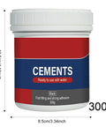 Heavy Industrial Grade Concrete Crack Sealant And Hole Filler That Slaps Moisture Out While Staying Super Flexible To Plug Gnarly Driveway Potholes For Legit Outdoor Repairs in a 300g container.