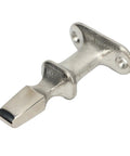 Heavy Duty Marine Door Catch Stopper Holder Made With Rust Proof Stainless Steel Seawater Resistant, close-up view.