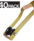 Easy Rider Stringing Block With Nylon Roller For Cables Up To 1 Inch Diameter Pack Of 40 Made In USA With Lifetime Warranty Non Binding Roller Axle