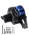 Heavy Duty Aluminum Transmission Case And Hop Up Gearbox For 1/10 Slash Rustler Stampede Bandit Ford F150 Raptor 2wd with screws and springs
