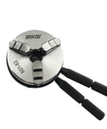 Kick ass mini wood lathe chuck, 3 Jaw Self-Centering K01-63 with M14 thread for small wood lathe projects.