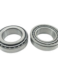 Top Tier Single Row Tapered Roller Bearing Assembly Heavy Duty Industrial Grade Cross Compatible With 275105 And 275155 H852849 H852810 Models Built Tough Ready To Roll shown from front and side views.