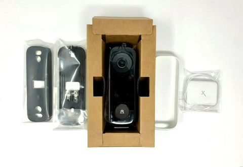 1080p HD Video Doorbell With Two Way Audio Self Install Ready Home Security Setup Requires Gateway Black Pro Protection Compatible