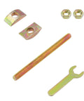 Heavy Duty M8x100mm Iron Connector Bolts with Wrench Included for Wood Joints and Furniture Assembly