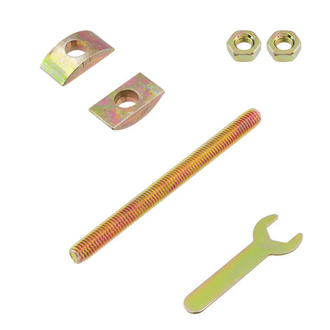 Heavy Duty M8x100mm Iron Connector Bolts with Wrench Included for Wood Joints and Furniture Assembly