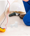Super Cool DIYEAH Silicone Wall Hole Plugs Protecting Drywall Grommets Kit Made For Easy Screw Installation With Durable Antenna Protectors And Dirt Bike Throttle Tube Covers For Your Mini Split Lineset. White silicone wall hole plugs beside cables and drill on floor