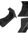 No More Squeaks Wood Floor Repair Kit With Aluminum Alloy Screws For Five Eighths Inch Or Thicker Boards Easy Gap Fixer For Home And Office Use Reinforce And Restore Hardwood Floors black alloy floor repair block with holes, close-up