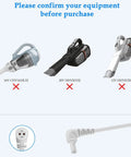 Image showing models incompatible with 15V Hand Vacuum Charger For Black And Decker Dusbuster Handheld Vacuums Replacement Power Adapter Cord 100V 240V Compatible With HHVI315J HHVI320JRS02 Type 1 BHSB315J HHS315J01 Spillbuster Models, with incorrect models 16V CHV1410L32, 20V HHVK515J, 12V HHVK320J displayed.