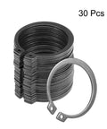 45.5mm External Circlips C Clip Retaining Rings 50Mn Steel Shaft Snap Rings Set Of 30 Pcs for machinery, automotive, DIY