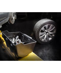 Grab And Go Magnetic Lug Bucket Parts Holder With Three Heavy Duty Neodymium Magnets And Flexible Mounting