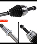 Front Right Passenger Side CV Axle Shaft Assembly For Toyota Camry 2007-2017 L4 2.4L 2.5L Hybrid And Gas, close-up view