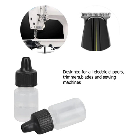 10 Pack Shaver Lubricant Oil For Electric Clippers And Hair Trimmers Maintenance Oil To Reduce Friction And Heat Prevent Dull Blades Extend Blade Life Smooth Shaves Ideal For Home Grooming And Small Machines, two dropper bottles