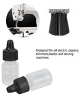 10 Pack Shaver And Clipper Lubricant Oil Set For Reducing Friction Extending Service Life Easy Glide Pro Grade Maintenance For Shavers Clippers And Sewing Machines bottle with needle cap for clippers and sewing machines