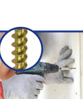 Two Pack Size 8 Wood Screws Set With Phillips Drive Bugle Head Yellow Zinc Carbon Steel For DIY Woodworking Projects, Quick Strong Joints, Great For Furniture Repair, Decks, And Hobby Builds. drilling wood screw
