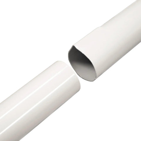 Telescoping Martin House And Gourd Poles Two Pack For 15 Foot White Steel Birdhouse Poles With Key Locks Ground Sockets And Brackets For Hanging Gourds Built Tough Durable Outdoor Mounting Kit Made In USA