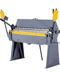 48 Inch Heavy Duty Box And Pan Brake For Metalworking, 12 Gauge Mild Steel Capacity, 0 To 135 Degree Adjustable Bending