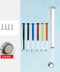 Slick Stainless Steel Furniture Legs Set Of 4 Featuring Quick Telescopic Height Adjustment For Heavy Duty Sofas Cabinets And TV Stands That Level Out Fast With Zero Fuss In A Modern Style, including colorful telescopic legs and lockable rollers.