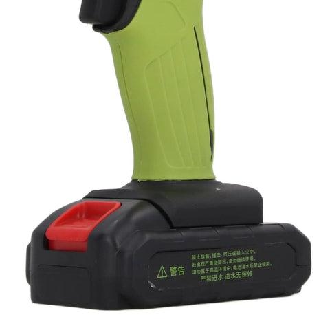 Cordless Electric Grease Gun With 12000 PSI High Pressure base detail with rechargeable battery shown