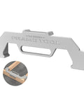 16 Inch On Center Stud Layout Tool Forged From Tough Cast Aluminum Rock Solid Framing Spacing Jig for wall stud alignment