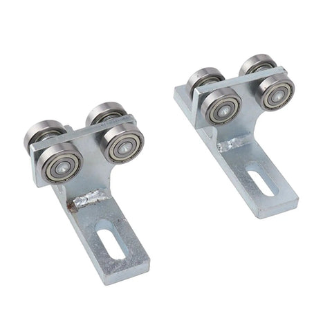 Heavy Duty 4 Wheel Trolley Assembly With 2200 Lb Capacity Built Tough As Nails To Smash Heavy Loads And Glide Effortlessly Throughout Your Workspace Without Breaking A Sweat Ever, pair of metal roller brackets.