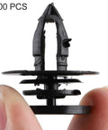200 PCS Premium 50Pcs Car Interior Door Panel Trim Clip Removal Mounting Fastener Rivet Kit For 2002-2008 Models Weather Resistant Plastic That Holds Tight And Installs Like A Champ, black plastic clip