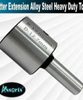 Half Inch Shank Tool Steel Holder With Lock Screw For 19 mm Rota Broaches, Hard And Ground on white background