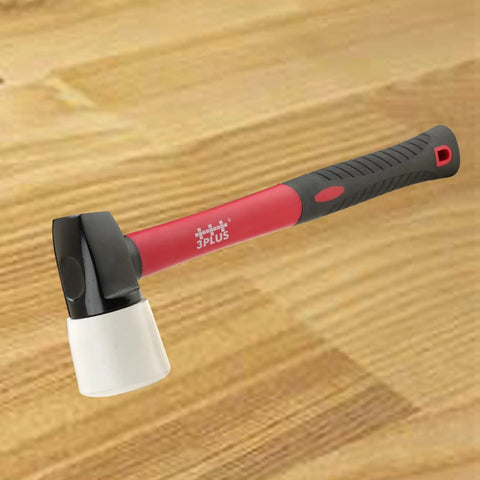 Fiberglass Handled Replacement Flooring Mallet For Flooring Nailers And Staplers with steel head and rubber cap