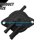 Top view of Fuel Pump Replacement For Honda GX630 GX660 GX690 EB10000 Compatible With Cub Cadet RZT L42 And Big Dog WL12000HE