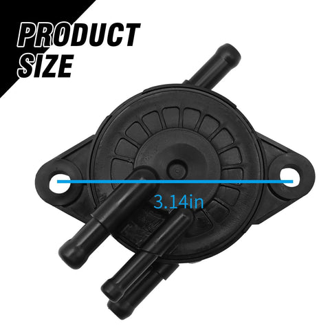 Top view of Fuel Pump Replacement For Honda GX630 GX660 GX690 EB10000 Compatible With Cub Cadet RZT L42 And Big Dog WL12000HE
