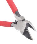 Heavy Duty Wire Stripper And Diagonal Pliers Automatic Stripping Slick As Butter Narrow Squeeze Nippers with red grips.
