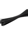 Heavy Duty Multi Purpose Cable Ties 12 Inch 300mm 200 Pack Black for Home Office Garden and Workshop Use Tether Cables Wires Tarps and More Self Locking Fasteners