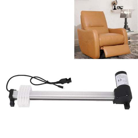 Top Rated Chiyyak 29V DC Electric Actuator With Built In Limit Switch And Aluminum Guide Tube For Smooth Silent Sofa Motion Control At Low Price, 135mm stroke with connection.
