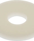 Heavy Duty White Nylon Fender Washers Featuring Expanded Outer Diameter For Even Bolt Pressure And Superior Load Distribution A Mainstay For Quick Repair Shop Tasks And Garage Upgrades 10 Pack - close-up of a white nylon washer