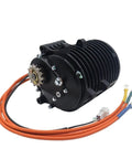 Mid Drive Electric Motor 3000W V3 QS138 70H With One To Two Point Three Five Internal Reduction Gears detail view