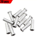 20 Pack Aluminum Arrow Inserts For 5.8mm Carbon Arrows Archery Target Practice Accessory Built Tough Aluminum Seats