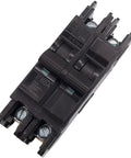 2 Pole 60A 230V HVAC Air Handler Circuit Breaker Replacement For RBHL And RBHN Model Specific 42-107430-03 UEBI-70602BBDx Not Universal DIN Rail Mount Lug To Lug Terminals Beefy Built Breaker Reliable Upgrade For Your Unit. black 2-pole breaker