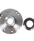 ER-32 Collet Chuck 100mm Diameter Precision Lathe Tool With 0.005 Accuracy And Tight Tolerance For Milling Lathe Setup Built Tough Boss Level Quality In High Speed Steel With 40CR And Back Plate Mount Ready, shown with components