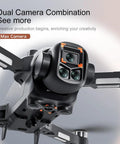 Camera Drone With 5.6 Inch HD Screen Remote, Brushless Motor Power, Ultra Lightweight Under 250g Foldable Pro Quadcopter dual camera