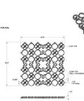 Diagram of Permeable Driveway Paver Grid System DIY Friendly For Grass Bases And Patios RV Pads And Gravel Heavy Duty 120000 Lb Load Class Pack Of 18 Covers 72 Sq Ft Made In USA From Recycled HDPE