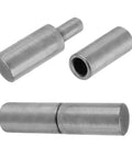 4 Pack Beefy Weldable Barrel Hinges For Trailer Doors 3 Inch By 0.75 Inch Heavy Duty Steel Detachable Weld On Bullet Door Hinges
