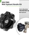 Wall Hydrant Handle Kit For Mansfield 300 400 500 Series Outdoor Faucets With Frost Proof Wheel Grip And Screw