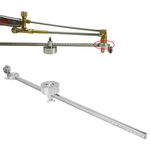 Circle Cutting Guide For Plasma Cutter With 50cm Compass And Stainless Steel Torch Compass Roller Ruler Scale