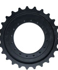 Heavy Duty Track Drive Sprocket for Bobcat MS070 Mini, black, durable undercarriage replacement part, solid build.