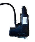 Compact Linear Motor Stator Engineered For Heavy Duty Robotics And Smooth Motion Control Platforms featuring black casing and flexible connector.