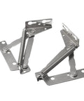 Rotating Concealed Hinges For Cupboard And Cabinet Doors With Lift Up Stay And 80 Degree Opening, heavy duty sprung hinge, 2 pack